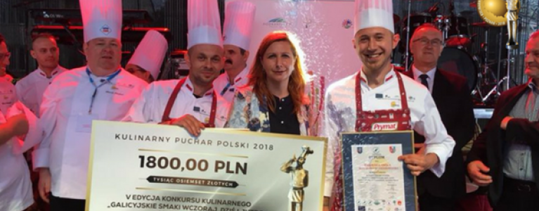 Grzegorz Adamarek ponownie w finale Kulinarnego Puchar Polski