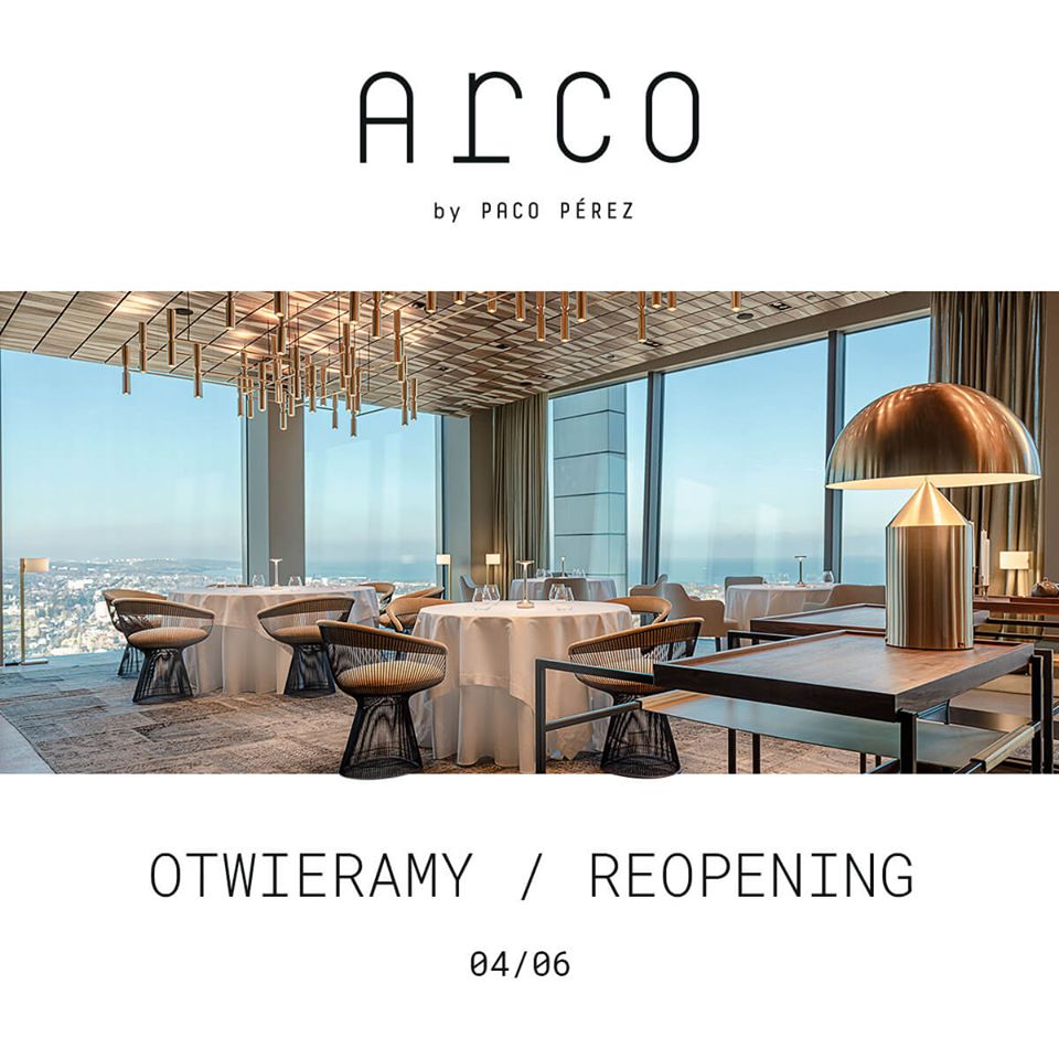 4 czerwca Arco by Paco Pérez ponownie powita gości