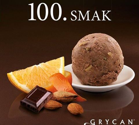 100. smak w ofercie lodziarnio-kawiarni  Grycan – Lody od pokoleń