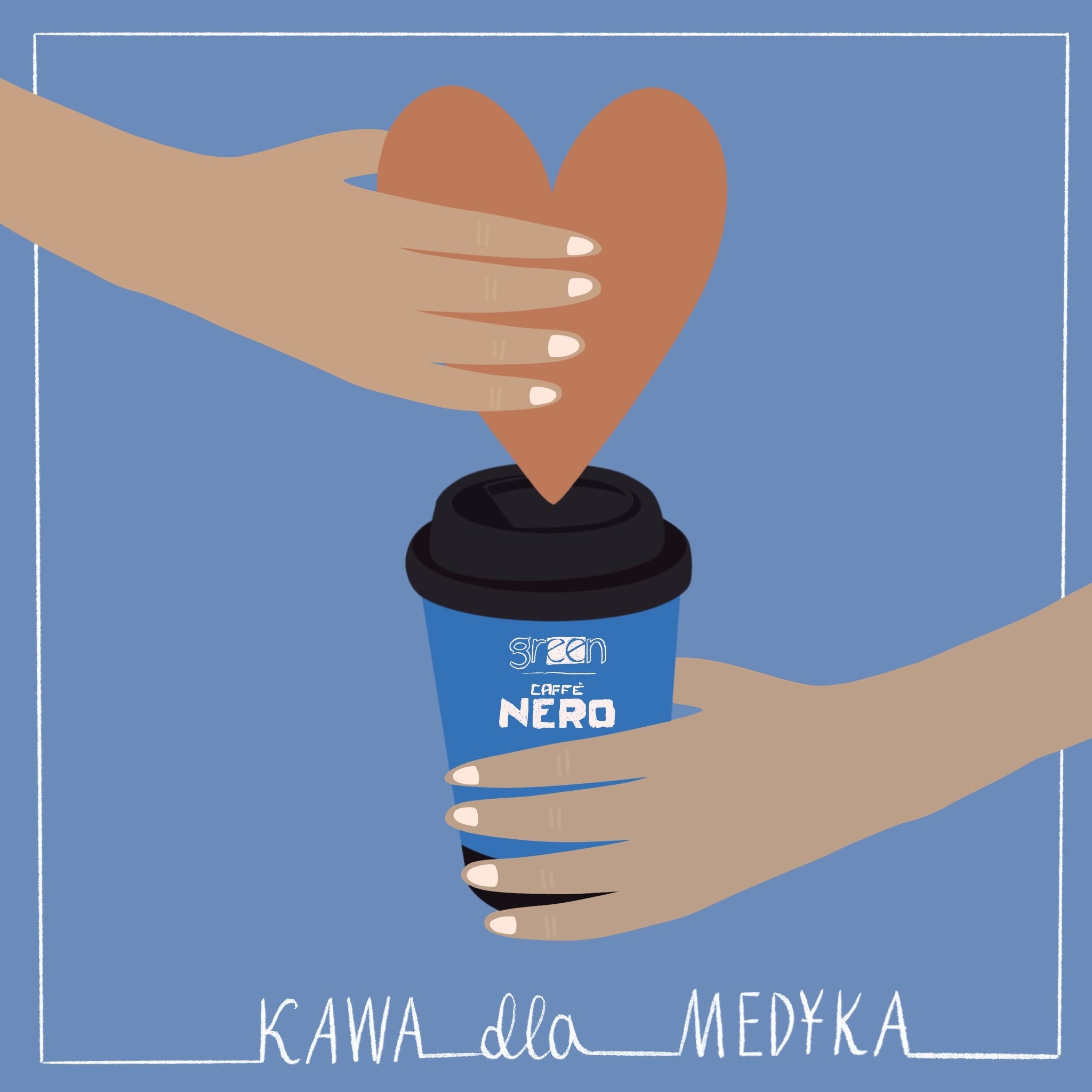 Green Caffè Nero: #KawaDlaMedyka