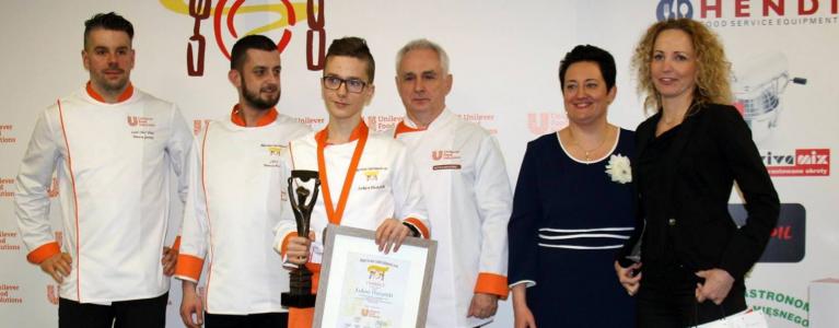Młodym Kreatorem Sztuki Kulinarnej 2016  został Łukasz Daszyński