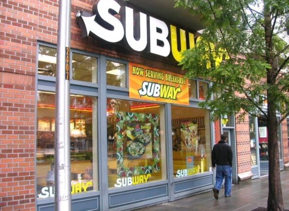 Sprzedaż sieci SUBWAY wzrosła w ubiegłym roku o 17%