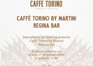 Legendarne Caffè Torin powstanie w warszawskim Regina Bar