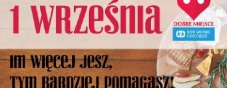 Im więcej jesz, tym bardziej pomagasz!