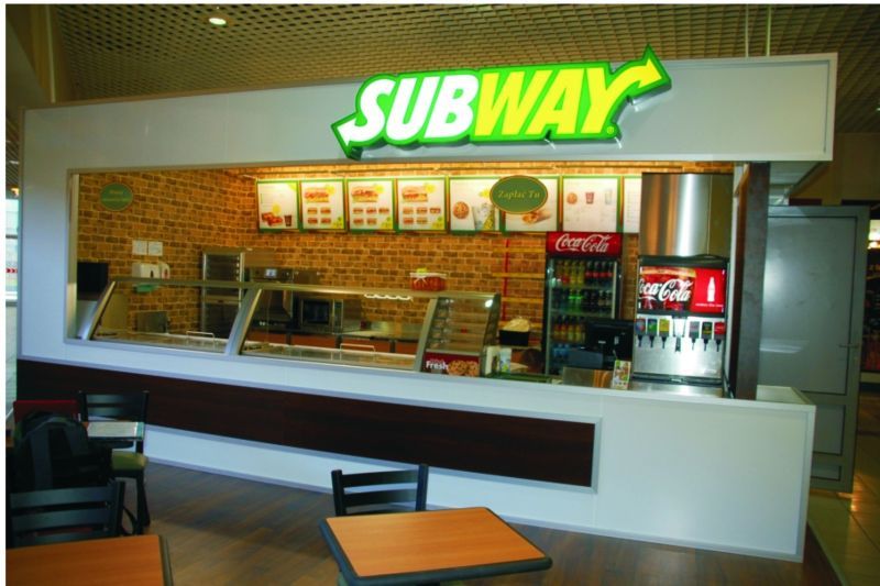 Sieć Subway buduje kioski fast foodowe