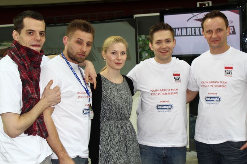 Polscy bariści na mistrzostwach kawowych w Rosji