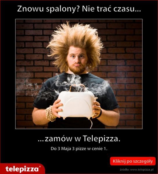 Super majówkowa promocja w Telepizzy