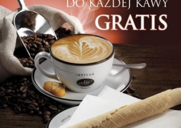 W zestawie przy kawie  w Lodziarniach Grycan