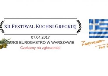 12. Festiwal Kuchni Greckiej