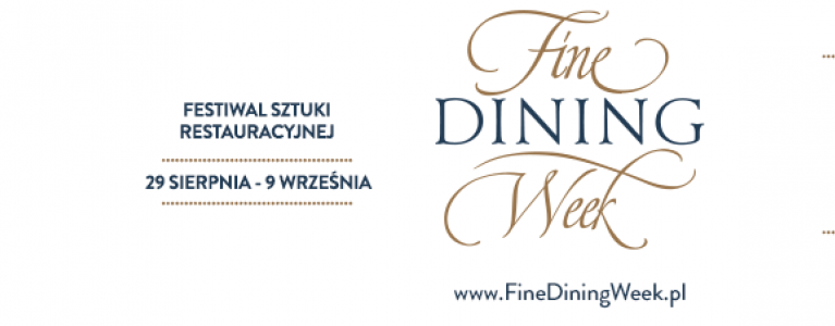 5. Fine Dining Week potrwa do 9 września
