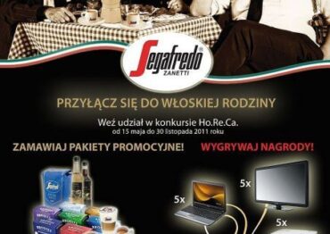 ?Przyłącz się do włoskiej rodziny? Segafredo Zanetti