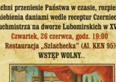 Powrót do źródeł z „Compendium ferculorum…”