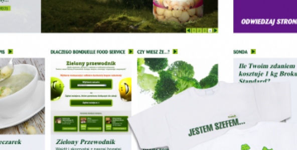 Profesjonaliści przechodzą na nową stronę Bonduelle