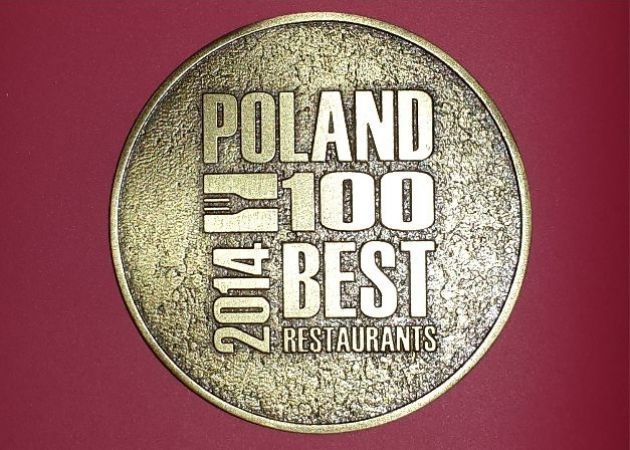 Już jutro Poland 100 Best Restaurants Awards 2014