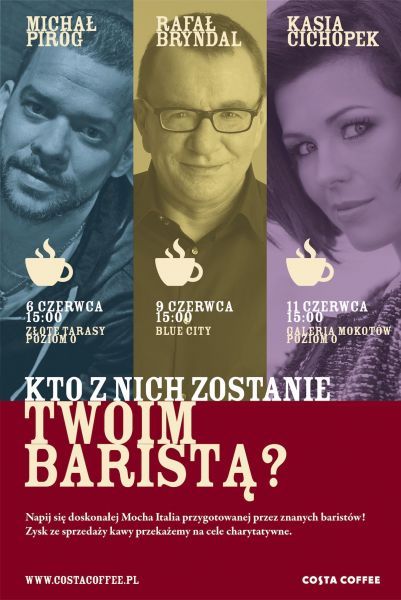 Artyści zapraszają do COSTA COFFEE