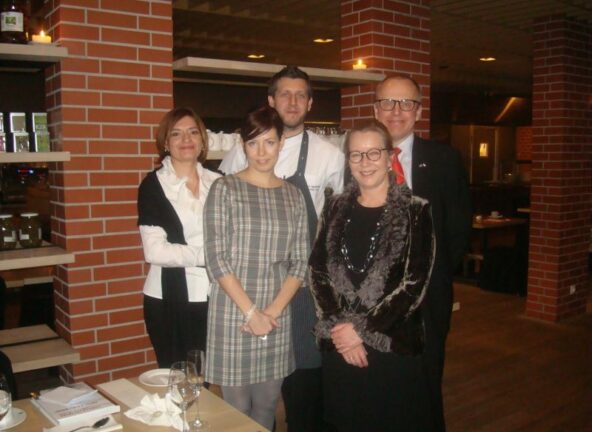 Kolacja z Ambasadorem Szwecji