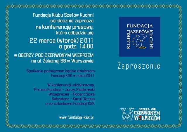 Fundacja KSK zaprasza na konferencję prasową