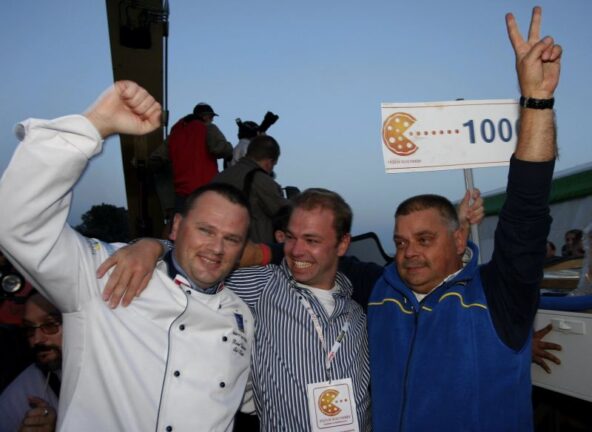 Rekordowa pizza w Krakowie