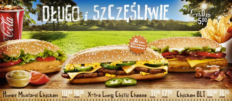 Burger King wprowadza do menu trzy nowe burgery