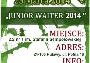 Mistrzostwa Polski ‘Junior Waiter 2014