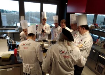 Poland National Culinary Team trenuje