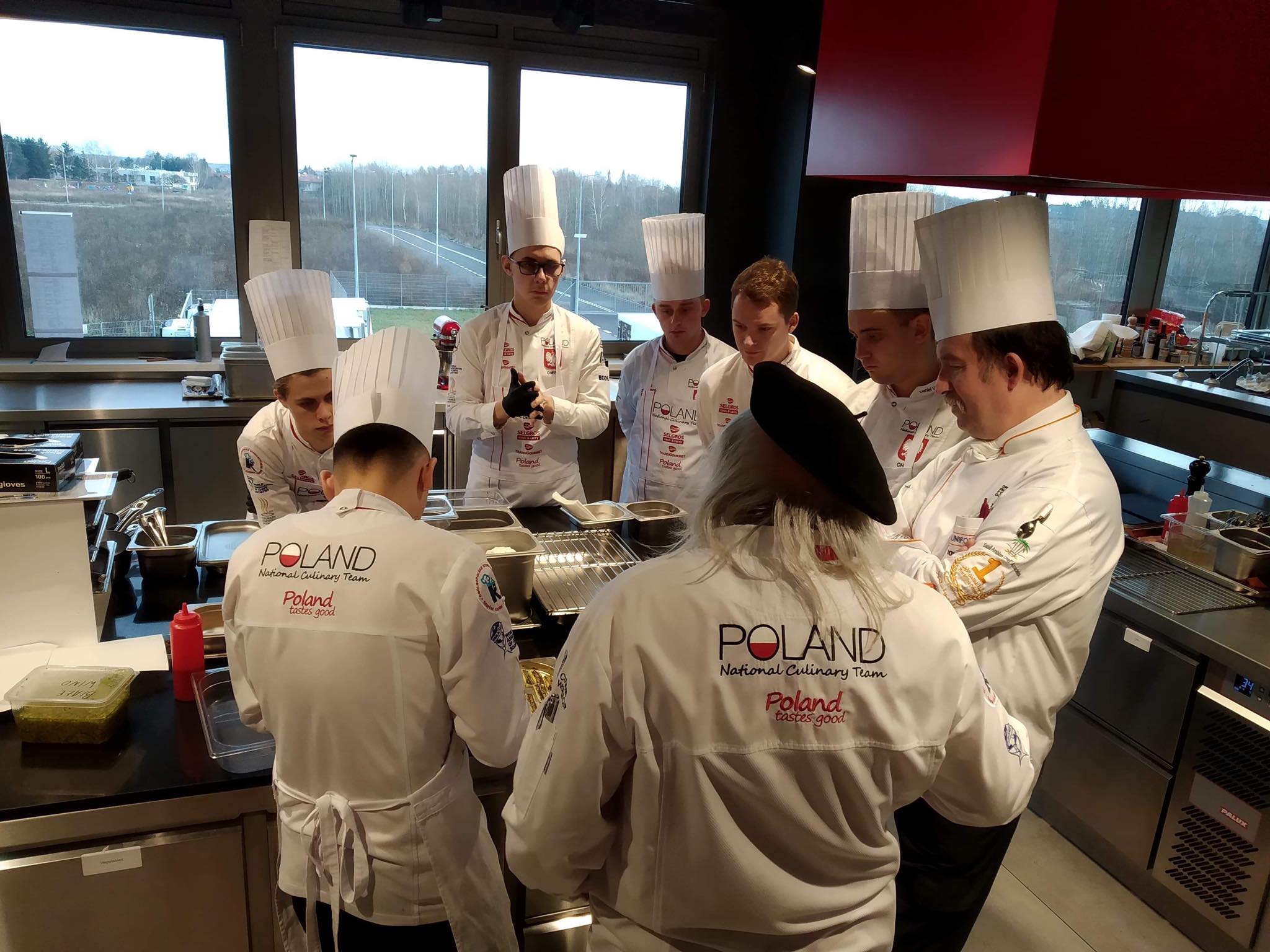 Poland National Culinary Team trenuje