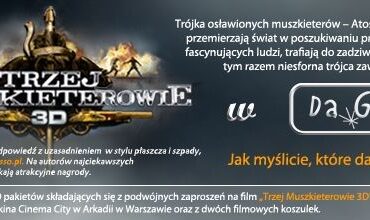 Da Grasso promuje film ?Trzej Muszkieterowie w 3D?