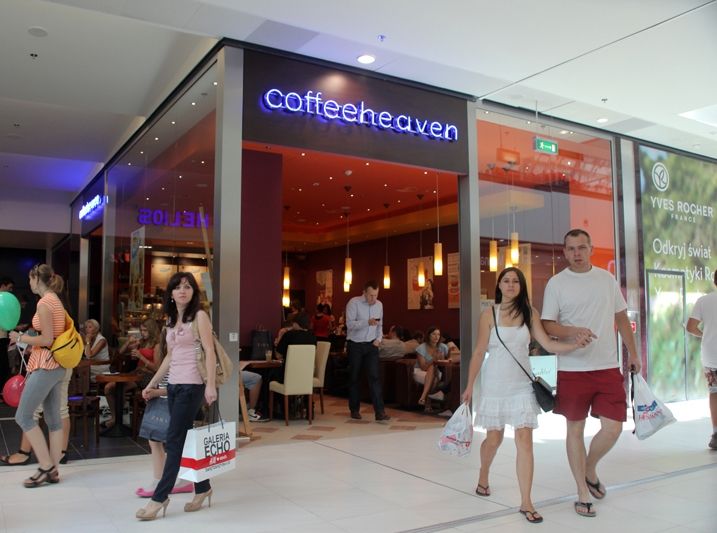 coffeeheaven wchodzi do Kielc