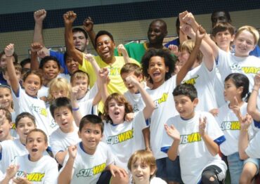 Pele ambasadorem marki SUBWAY®