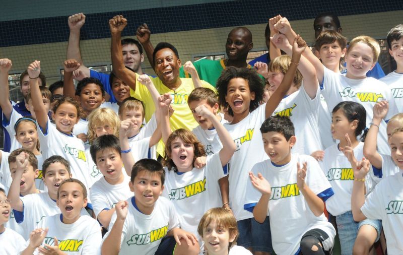 Pele ambasadorem marki SUBWAY®