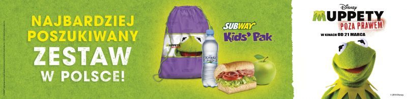 Muppety w restauracjach Subway®