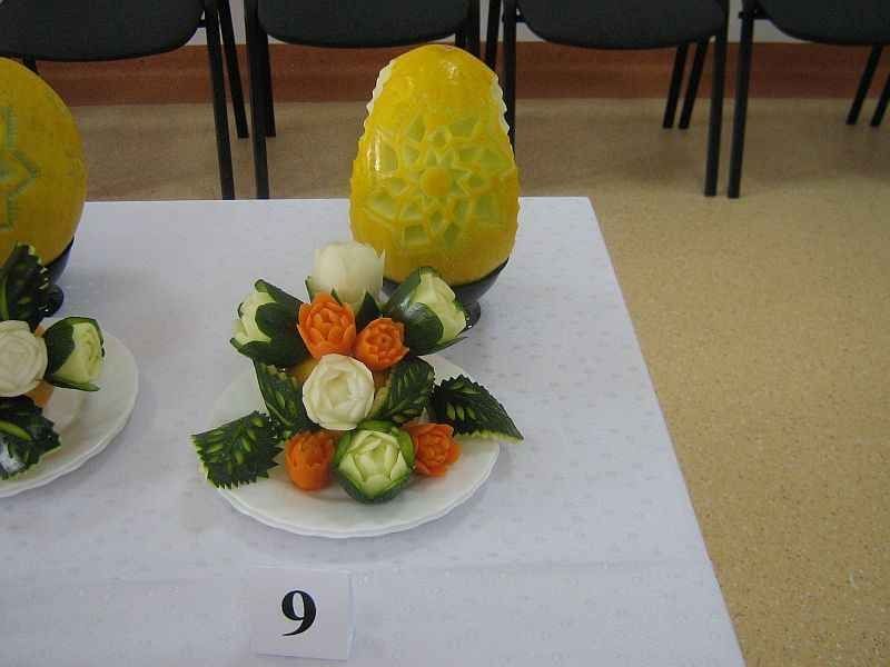 Szkolne Mistrzostwa w Carvingu Warzyw i Owoców