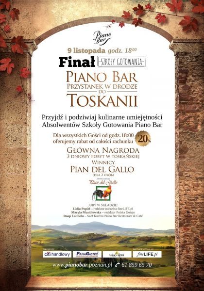 Piano Bar – przystanek w drodze do Toskanii