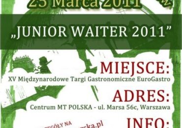 IV Mistrzostwa Polski Kelnerów ?JUNIOR WAITER 2011?