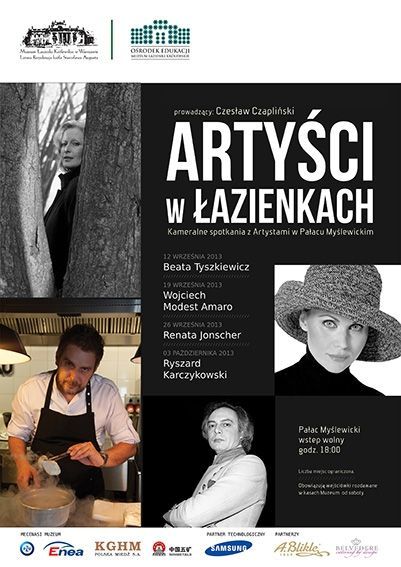 „Artyści w Łazienkach” – Wojciech Modest Amaro