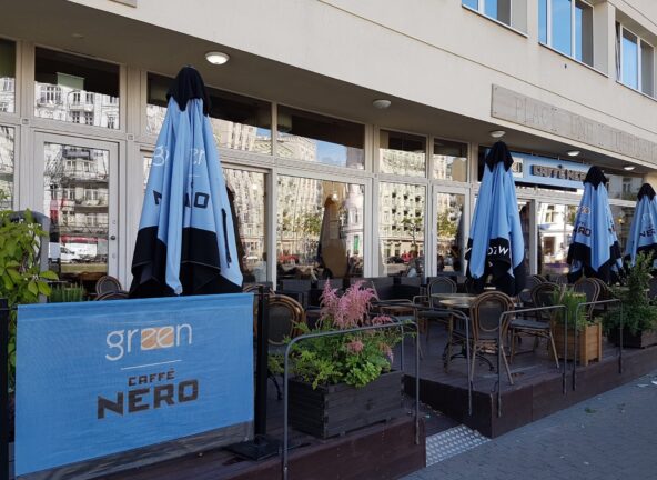 Green Caffe Nero: Ruch w kawiarniach jest bardzo zróżnicowany