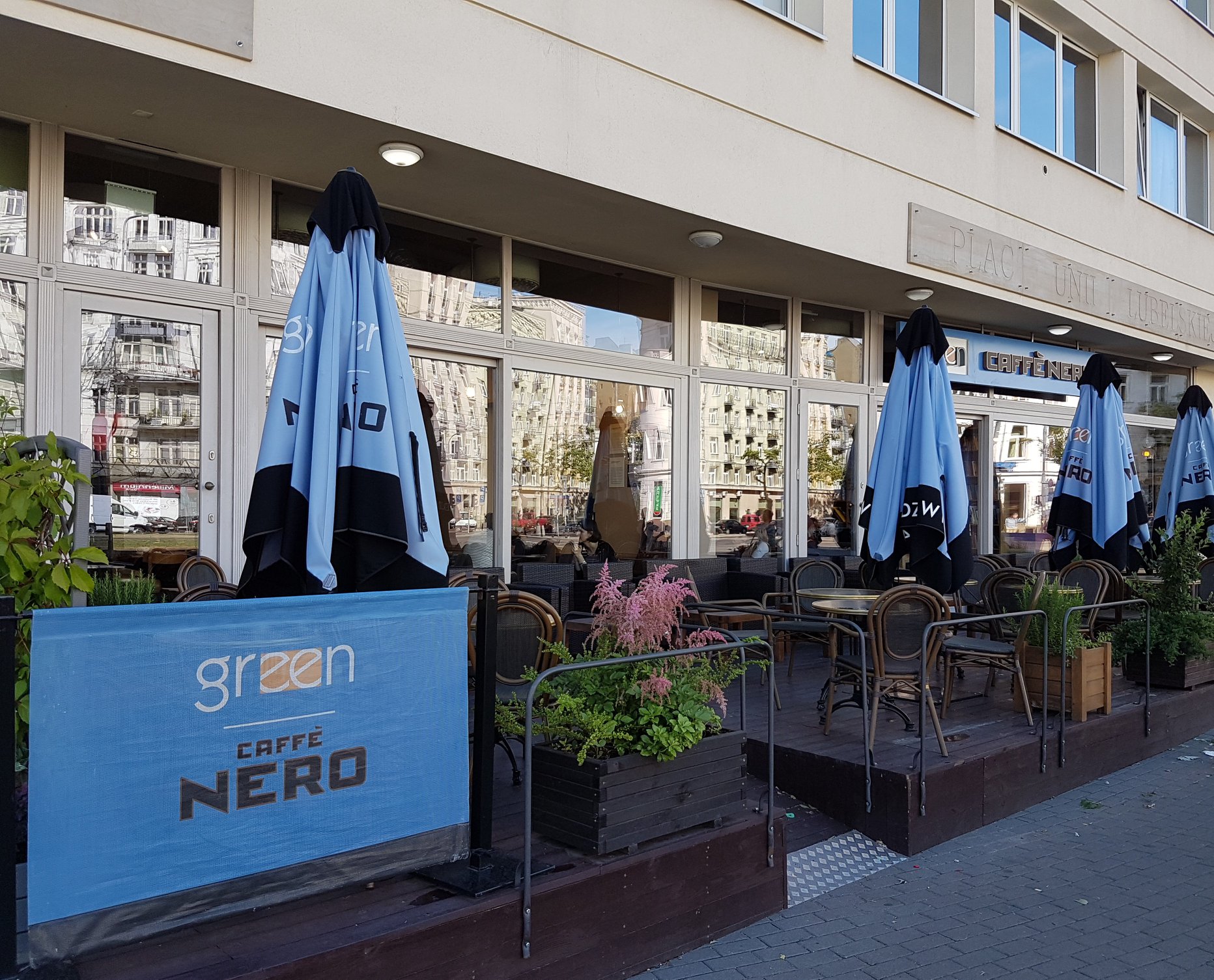 Green Caffe Nero: Ruch w kawiarniach jest bardzo zróżnicowany