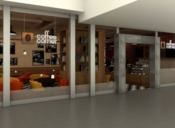 Coffee Corner na dworcu w Krakowie