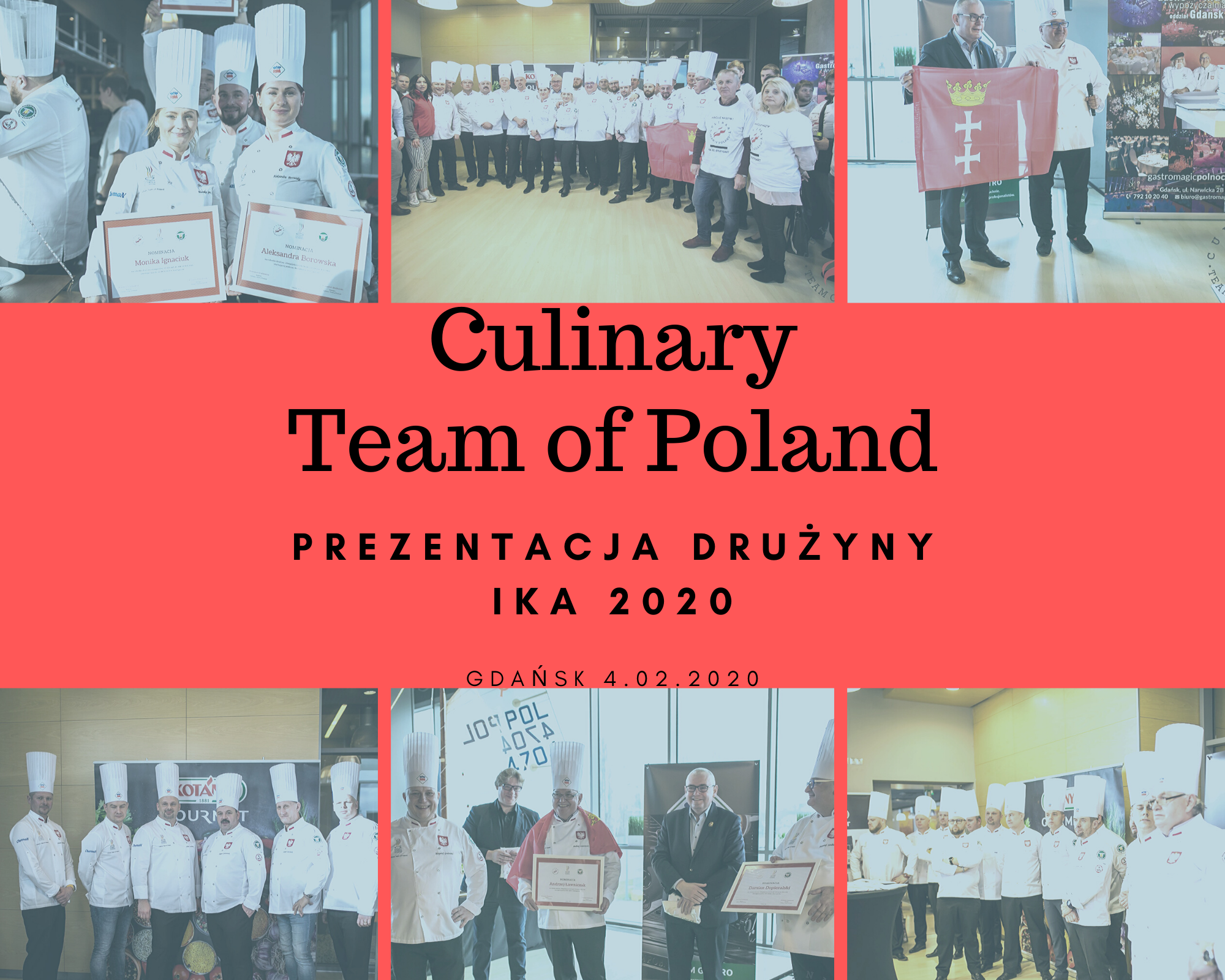 Culinary Team of Poland – prezentacja kulinarnej drużyny olimpijskiej IKA 2020
