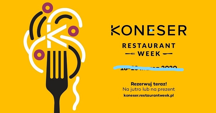 Koneser Restaurant Week w maju