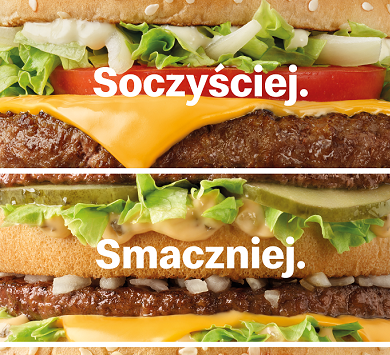 McDonald’s® udoskonala smak burgerów