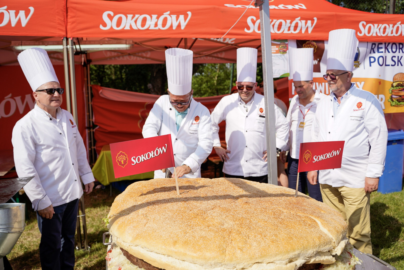 Największy burger w Polsce