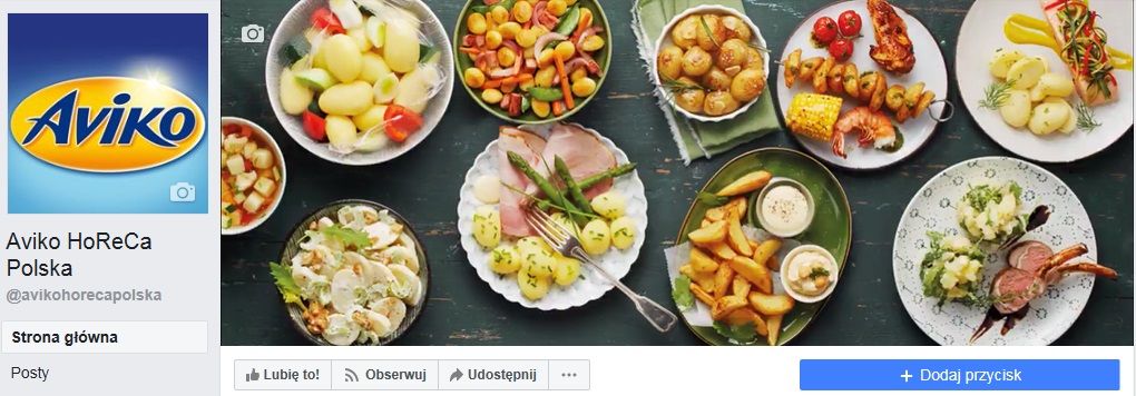 Aviko o gastronomii na Facebooku