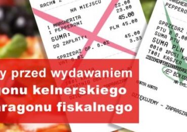 ​Instrukcja dla kelnera – rejestracja sprzedaży na kasie fiskalnej