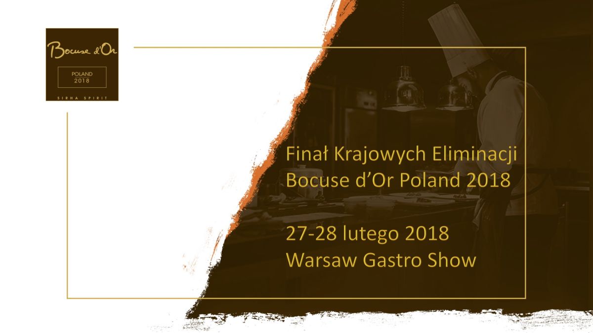 Bocuse d’Or Poland 2018