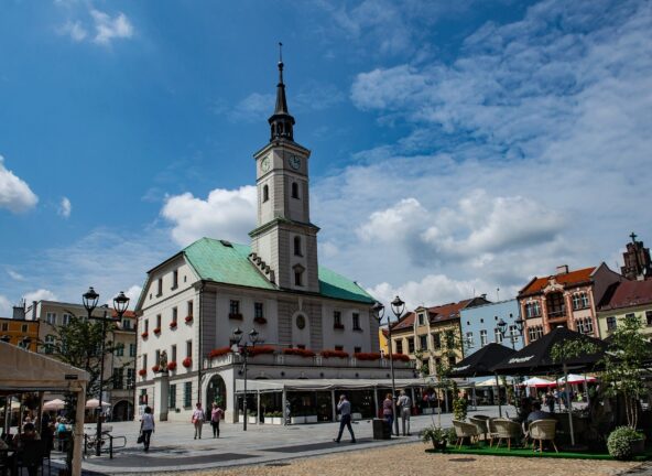 Gliwice: Ograniczyć ruch na starówce, by powstały tam ogródki gastronomiczne