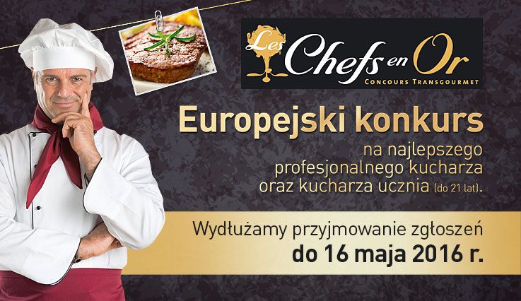 Les Chefs en Or  – Konkurs czeka właśnie na Ciebie!