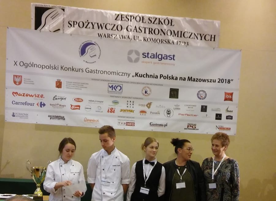 10. Ogólnopolski Konkurs Gastronomiczny „Kuchnia Polska na Mazowszu 2018”