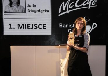 Julia Długołęcka zwycięzcą McCafé Barista Cup