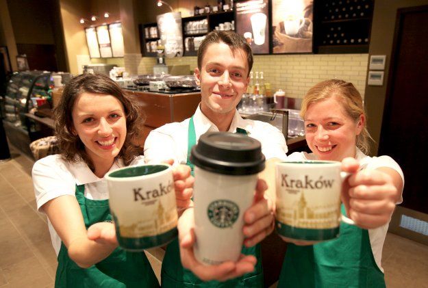 Pierwszy Starbucks na krakowskim Rynku zaprasza na kawę